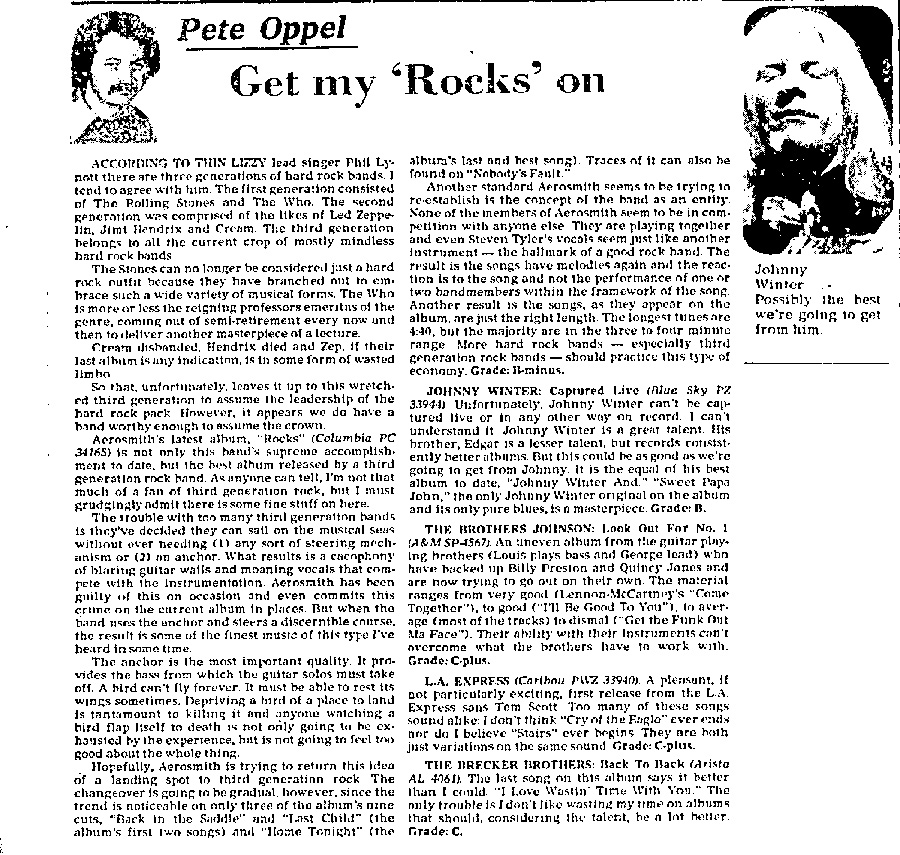 Get My Rocks On, by Pete Oppel